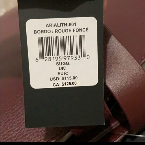 Rachael Zoe burgundy tote bag - Picture 5 of 5